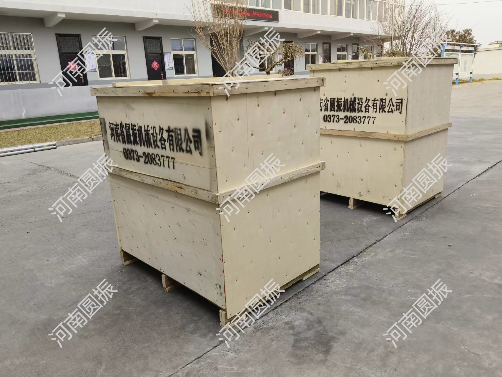 廣東省2臺真空上料機準備發貨